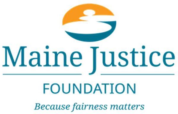 Logo of the the Maine Justice Foundation non-profit organization