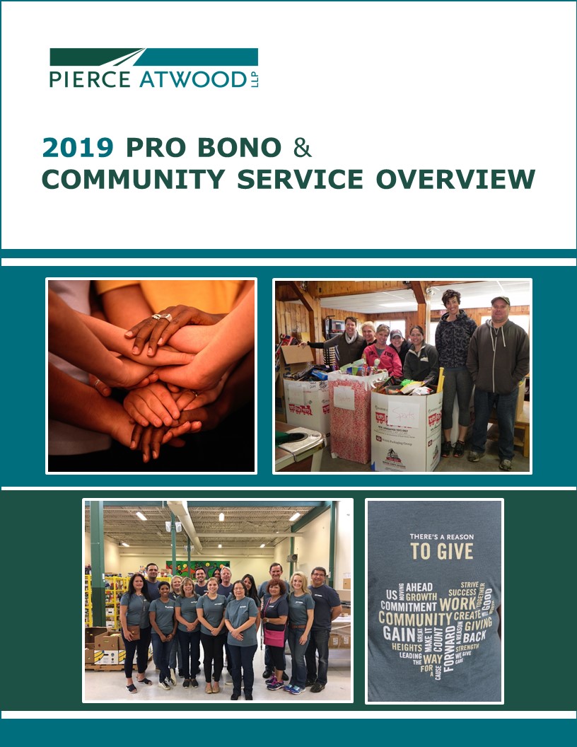 Pro Bono Pierce Atwood