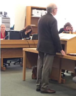 Commissioner of Administration and Financial Services, Richard W. Rosen, presents Governor LePage’s tax proposals in 2017