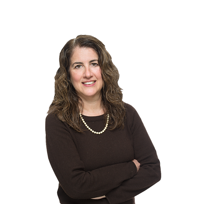 Portrait of Pierce Atwood litigation support manager Kati Gaulkin