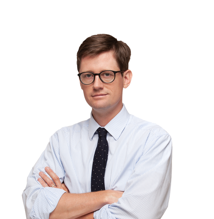 Portrait of Pierce Atwood litigation attorney Griffin Leschefske