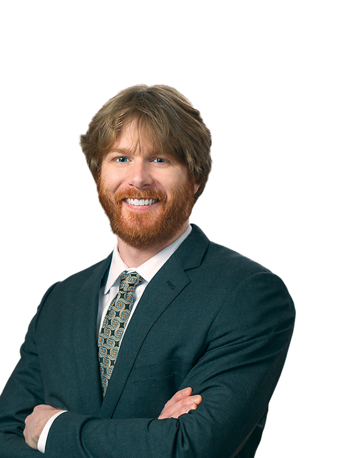 Portrait of Pierce Atwood litigation attorney Lucus Ritchie