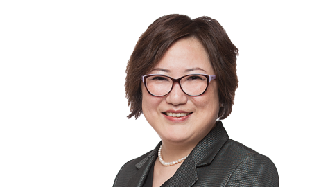 Portrait of employment and education counsel Soyoung Yoon