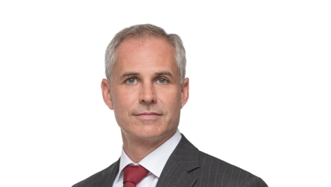 Portrait of Pierce Atwood commercial litigation attorney Gavin McCarthy